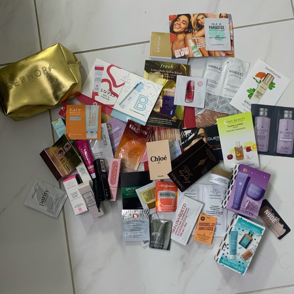 Mixed Makeup Samples